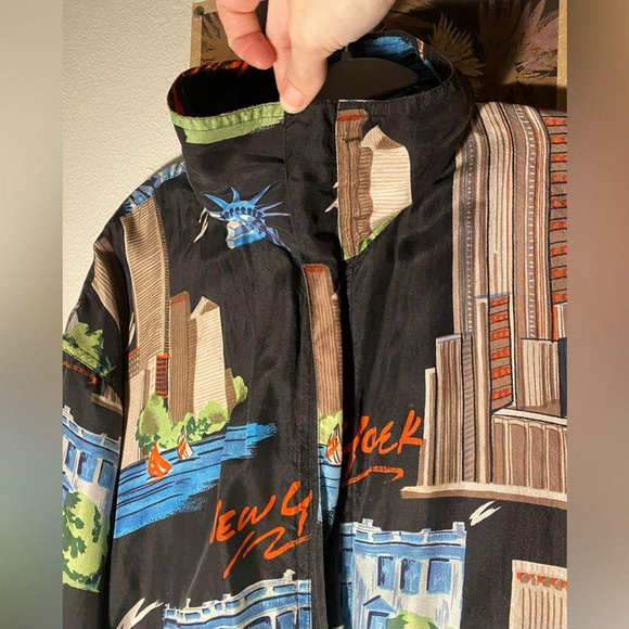 FUDA International New York Silk Jacket Vintage - Picture 9 of 16